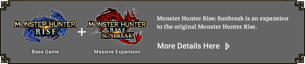 Monster Hunter Rise: Sunbreak is a 'massive' expansion for Switch