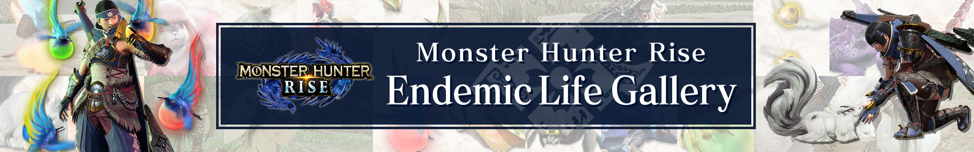 Monster Hunter Rise Endemic Life Gallery