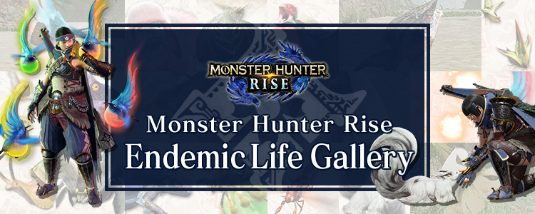 Monster Hunter Rise Endemic Life Gallery