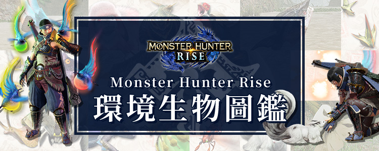 《Monster Hunter Rise》環境生物圖鑑