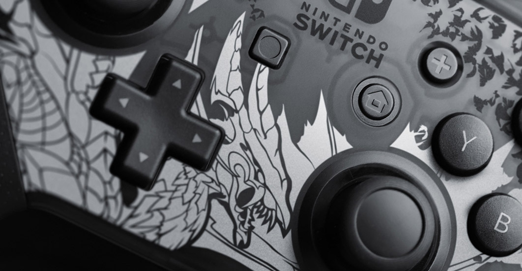 Nintendo Switch 【Proコントローラー・モンハン付き】 家庭用ゲーム本体 純正 オンライン販売